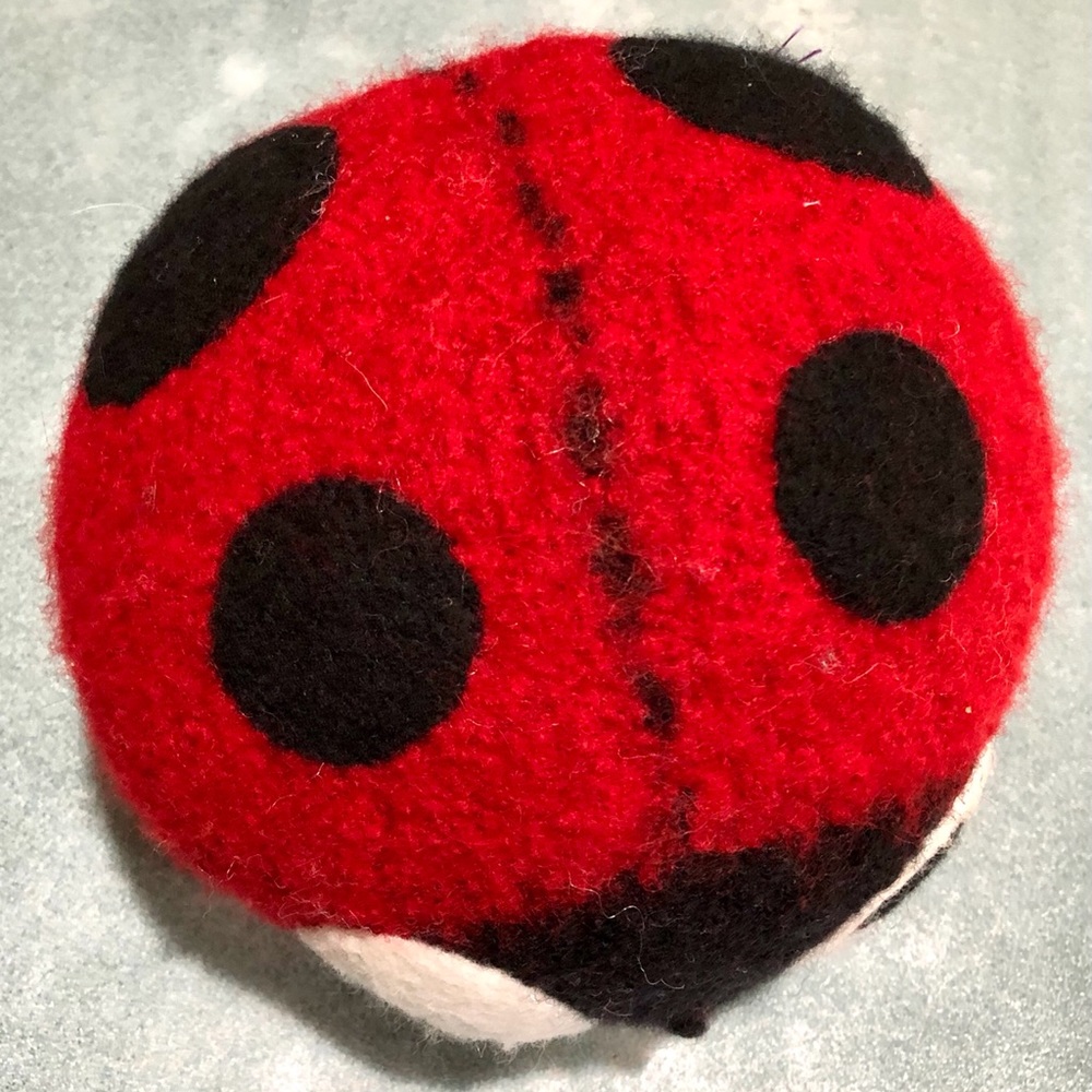 Felted Wool Ladybug - Picture 2 of 5